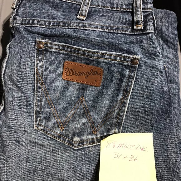 Men's Wrangler Jean Slim Boot 88MWZDK - Picture 2 of 2